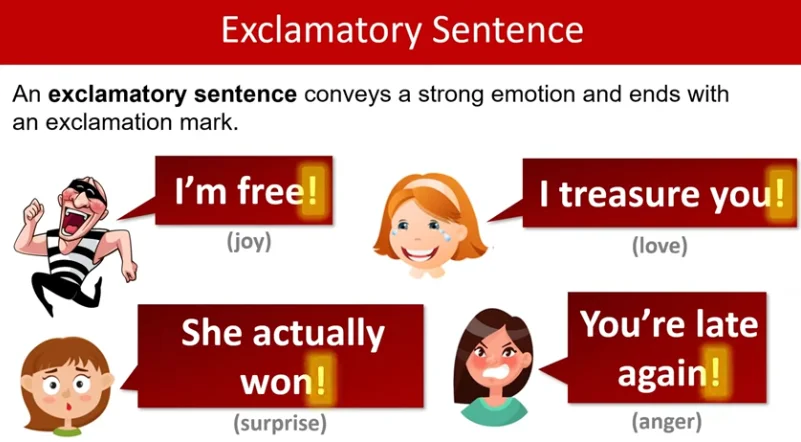 Exclamatory Sentence Examples