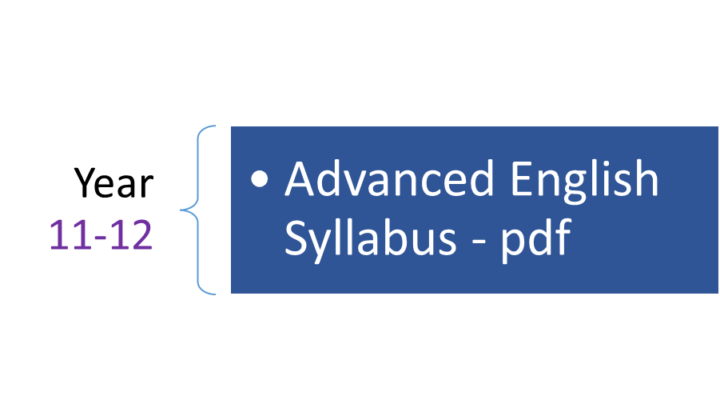 Advanced English Syllabus NSW - Year 11+12 Pdf | English Syllabus Guru